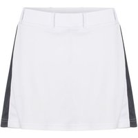 Cross Stripe Skort weiß