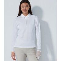 Daily Sports PEORIA Langarm Polo weiß