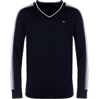 Daniel Springs Merino Extrafein Pullover Strick navy