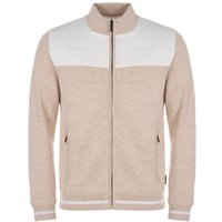 Daniel Springs Merino Hybrid Windstopp Strick ecru