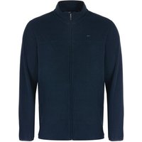 Daniel Springs Warme Fleece Jacke dunkelblau