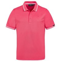 Daniel Springs basic polo Halbarm Polo pink
