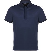 Daniel Springs polo Mercerisiert Halbarm Polo navy