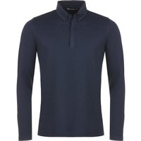 Daniel Springs polo longsleeve 2-tone Langarm Polo navy