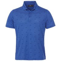 Daniel Springs print polo Halbarm Polo royal 2 Daniel Springs print polo Halbarm Polo royal