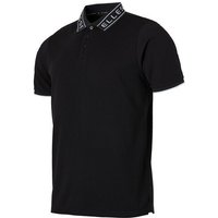 Ellesse Algari Halbarm Polo schwarz
