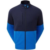 FootJoy Colour Block Full Zip Stretch Jacke blau