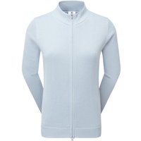 FootJoy DRIRELEASE FULL-ZIP LINED SWEATER Jacke Strick hellblau