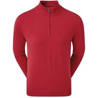 FootJoy Half-Zip Lined Pullover Windstopp Strick rot