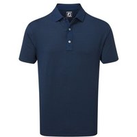 FootJoy Jacquard Dot Halbarm Polo navy