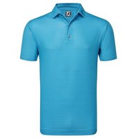 FootJoy Octagon Print Halbarm Polo türkis