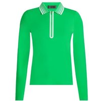 G/Fore SILKY TECH QUARTER ZIP Langarm Polo grün 2 GFore SILKY TECH QUARTER ZIP Langarm Polo gruen
