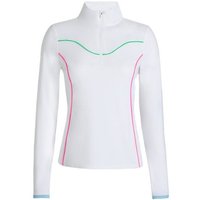 G/Fore STRETCH NYLON INTERLOCK TIPPED Stretch Midlayer weiß
