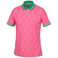 Galvin Green Miguel Halbarm Polo pink