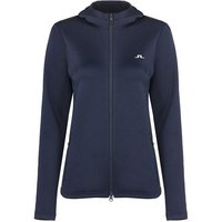 J.Lindeberg Aerialle Zip Hood Stretch Jacke navy