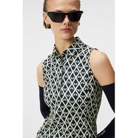 J.Lindeberg Dena Print Sleeveless Top ohne Arm Polo mehrfarbig