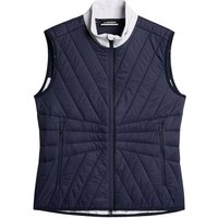 J.Lindeberg Holma Quilt Hybrid Thermo Weste navy