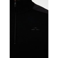 J.Lindeberg Jeffrey Windbreaker Sweater Windstopp Strick schwarz
