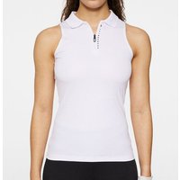 J.Lindeberg Leylo Sleeveless Top ohne Arm Polo weiß