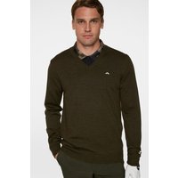 J.Lindeberg Lymann Knitted Sweater Pullover oliv