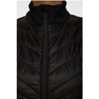 J.Lindeberg Madde Quilt Hybrid Vest Thermo Weste schwarz
