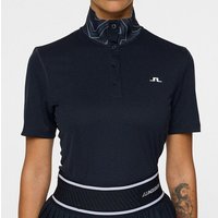 J.Lindeberg Piper Halbarm Polo navy