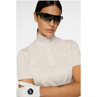 J.Lindeberg Piper Halbarm Polo sand