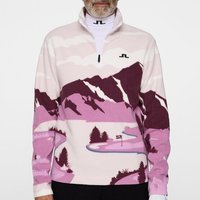 J.Lindeberg Sammie Pile Jacket Fleece Midlayer beere