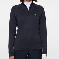 J.Lindeberg Steffi Quarter Zip Stretch Midlayer navy