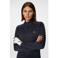 J.Lindeberg Steffi Quarter Zip Stretch Midlayer navy