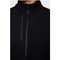 J.Lindeberg Tayler Zip Mid Layer Stretch Jacke schwarz