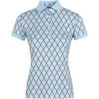 J.Lindeberg Tour Tech Golf GH Halbarm Polo türkis