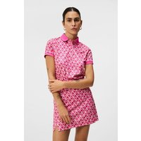 J.Lindeberg Tour Tech Print Halbarm Polo pink 2 JLindeberg Tour Tech Print Halbarm Polo pink
