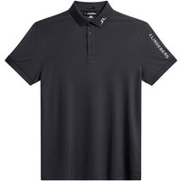 J.Lindeberg Tour Tech Reg Fit Halbarm Polo anthrazit
