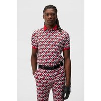 J.Lindeberg Tour Tech Reg Fit Print Halbarm Polo mehrfarbig