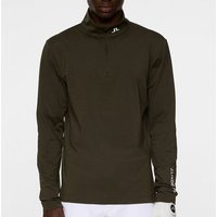 J.Lindeberg Tour Tech Stretch Midlayer oliv