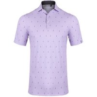 Kjus Golfer Halbarm Polo lila