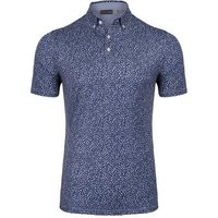 Kjus Lance Printed Halbarm Polo blau
