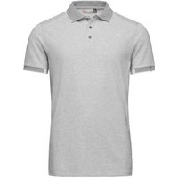 Kjus Stan Halbarm Polo hellgrau melange