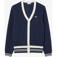 Lacoste Cardigan Strick Jacke navy