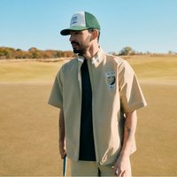 Lacoste Halbarm Windshirt beige 2 Lacoste Halbarm Windshirt beige
