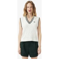 Lacoste Pullunder Strick beige