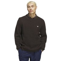 MR Nvlty Swtr Pullover Strick dunkelbraun