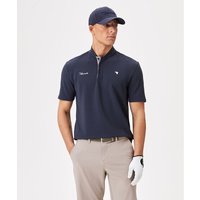 Macade Golf Heath Bomber Shirt Halbarm Polo navy