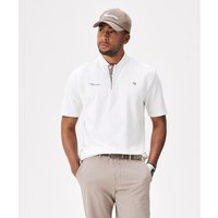 Macade Golf Heath Bomber Shirt Halbarm Polo weiß