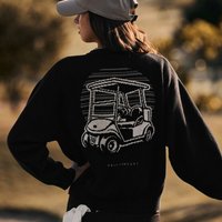 Macade Golf Knit Intarsia Sweater Pullover Strick schwarz