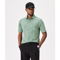 Macade Golf Nolan Camo Shirt Halbarm Polo grün