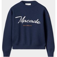 Macade Golf Signature Knit Sweater Pullover Strick navy