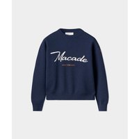 Macade Golf Signature Knit Sweater Pullover Strick navy