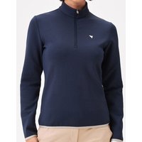 Macade Golf Therma Quarter Zip Stretch Midlayer navy